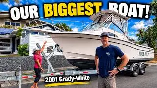 Big to Me, New to Us. 2001 Grady White 282 Sailfish