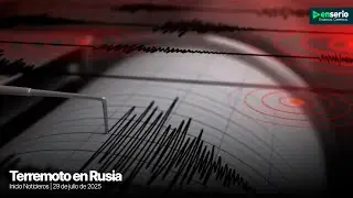 TERREMOTO 8.8 EN RUSIA | Inicio noticieros centrales de la TV chilena (29 de julio de 2025)