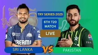 🔴Pakistan vs Sri Lanka, 6th T20, PAK VS SL Live Cricket Score & Commentary