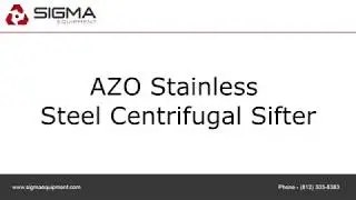 AZO Stainless Steel Centrifugal Sifter