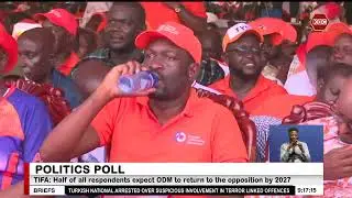 TIFA: 38% of Kenyans doubt opposition’s ability to unite behind a presidential candidate in 2027