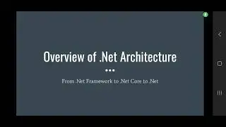 Introduction to .Net