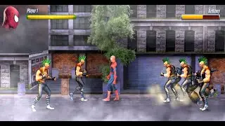 Spider Hero Street Fight Gameplay