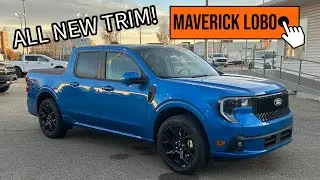 Ford Maverick Lobo 2026 года! Синий цвет Velocity! Обзор в 4K!
