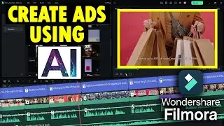 Create Promotion Videos for Business in 1minute using AI in Filmora 13!