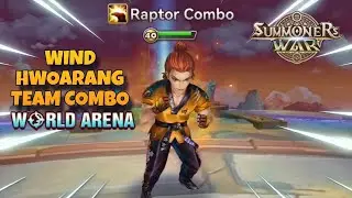 Combo de equipo Wind Hwoarang en la Arena Mundial - Summoners War