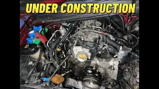 ESCALADE WATER PUMP , ALTERNATOR , AC COMPRESSOR REMOVAL#diy#fyp#cars