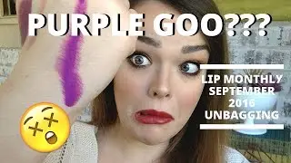 LIP MONTHLY UNBAGGING September 2016! | SHOULD I CANCEL??? + Mini Giveaway! (closed)
