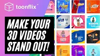 3D ToonFlix Review 👉 Complete Demo
