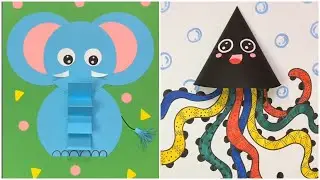 Simply Creative Paper Animal Crafts For Kids | Best Animal Crafts For Kids