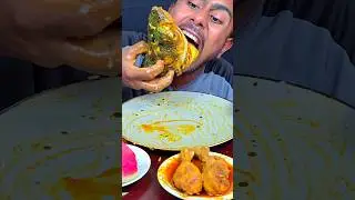 Spicy Fish Head Curry eating #mukbang #asmr #reelsvideo #eatingasmr #eating #food