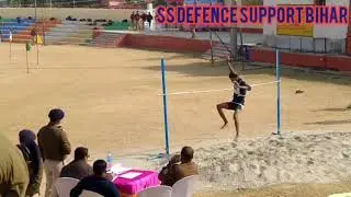 🛑Itbp physical video high jump long jump||Itbp physical kothiyen jalalpur saran||#itbp #highjump