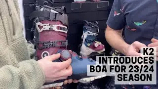 K2 adds BOA to their ski boot range