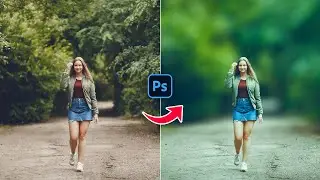 How to Background Blur and Photo Editing in Adobe Photoshop | Photoshop Tutorial