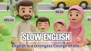 Family English Story: English is a Chourge | English Listening Practice for Beginners (A1 Level)