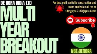 DE NORA INDIA LTD MULTI YEAR BREAKOUT | DE NORA INDIA SHARE ANALYSIS | DE NORA INDIA PRICE TARGET