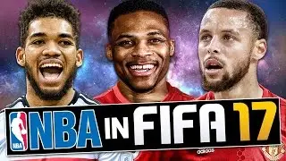 Что, если бы NBA Allstars были в FIFA? - Эксперимент FIFA 17 - Драфт против BMONUS