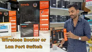 Best Wi-Fi Range Extender Router | Tenda Wi-Fi Range Extender with Wired & Wireless Router-2025