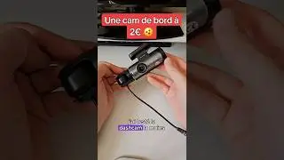 Je teste une dashcam &agrave; 2&euro; 🫨 #essai #teste #cam&eacute;ra #dashcam