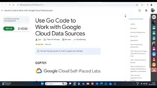 Использование Go Code для работы с источниками данных Google Cloud || Лабораторное решение || Goo...