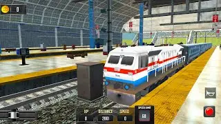 Train Driving School - Train Game - (Level 7) Gameplay #5