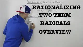MCV4U (1.1) - rationalizing two term radicals overview - calculus