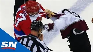 Tom Wilson Turns Ian Cole Into Human Punching Bag After Dirty Hit On Kuznetsov