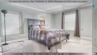Priced at $475,000 - 6443 GRAND CIRCLE Drive, Genoa Twp, MI 48116