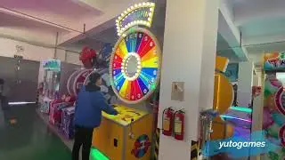 Spin N Win Arcade Game Machine For Sale|Best Arcade Redemption Ticket Game Machine Made In China
