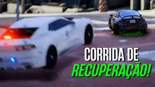 Precisei lidar com a Polícia no meio da Corrida 🚔