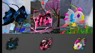 every gleam tier 5 goppie and their saddle in loomian legacy