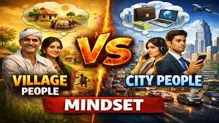 🏡 Village People vs 🏙️ City People Mindset | గ్రామం vs నగరం ఆలోచనా విధానం