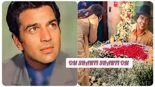 Home Minister #amitshah in Tears #status #dharmendra Shradhanjali
