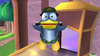 Spyro: Year of the Dragon Byrd, James Byrd Cutscene HD (PS1)