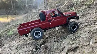MN82 de ruta por el parque  #RCcrawler    #RCAventura #RCCamino #RCRutaDeMontaña  @AliExpressGlobal