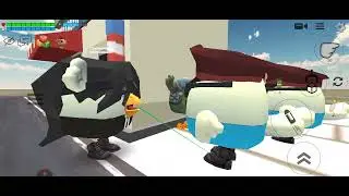 Canropit и скинволкер победили Ponka в Chicken Gun!?!! 