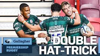 Double Hat-Trick! 🎩🎩 | London Irish Wingers Hassell-Collins & Loader Bag Three Tries Each!