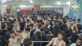 Nahi Pahucha Saka Khaimo Mai Pani Sakina Tujse Sharminda Hai Ammu | Anjumane Akbari, Amroha - Basta