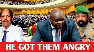 AFRICA UNION ON FIRE : A KENYAN MAN REACTS AGAINST OLD LEADERS IN AFRICA