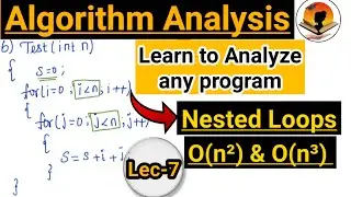 What is O(n^2)? | Algorithm Analysis - Lec 7 | Time & Space complexity  | GATE & Interview | DAA