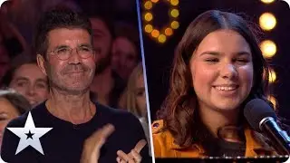Music is Sirine&rsquo;s vision in BEAUTIFUL and INSPIRATIONAL performance | Auditions | BGT 2020