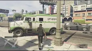 GTA V PS5 Online - Money Laundering | Recover the Cash from the Fleeca Banks! Earned $ 35,000! 💵