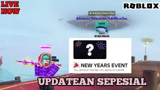 LIVE MANCING SAMBIL NUNGGU EVENT PURPLE MOON ADA 200K LUCK !!! | ROBLOX FISH IT