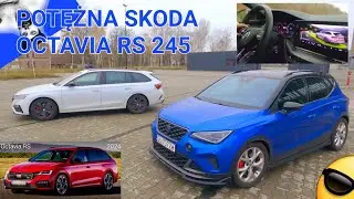 Skoda Octavia 4 RS 2024 2 0 TSI DSG 245 POTĘŻNE Kombi ale to PRZEDLIFT #autotesty