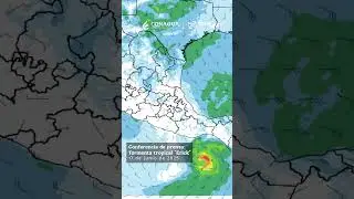 Conferencia de prensa: Tormenta tropical Erick. Pron&oacute;stico de vientos. #pron&oacute;stico #clima #huracan