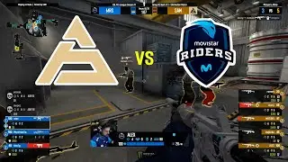 Movistar Riders vs sAw | Highlights | ESL Pro League 17 | Group B