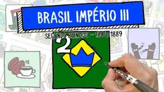 BRASIL IMPÉRIO - O Segundo Reinado - Resumo desenhado