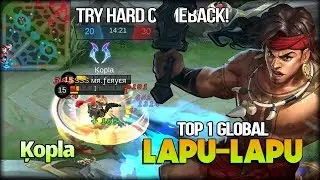 Last Tower Enemy 3x Lord? Impossible Comeback? Ķopla Top 1 Global Lapu-lapu - Mobile Legends