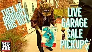 We Found Some Rare & Expensive Stuff! [Live Garage Sale Pickups]
