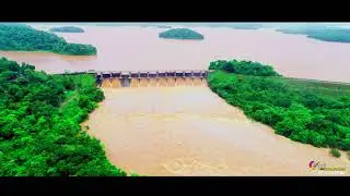 Kinnerasani Project Aerial View By Suri Graphics Cell : 9703342266